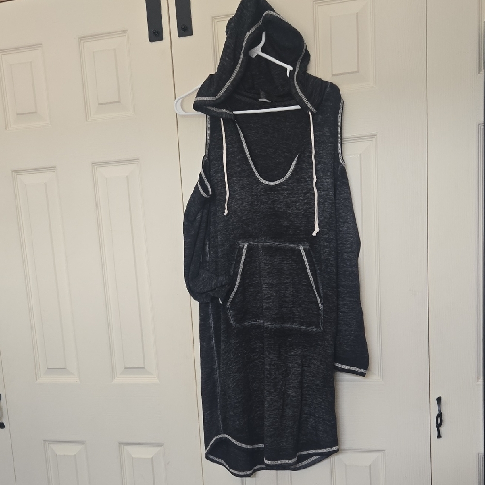 VENUS Charcoal Gray Knit Fabric